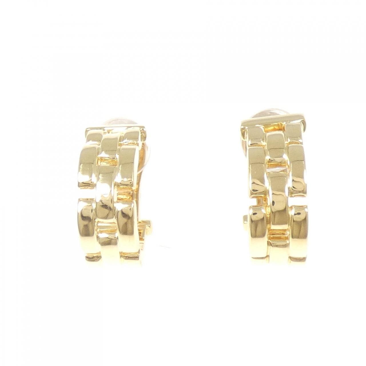[vintage] Cartier Maillon Panthere Earrings