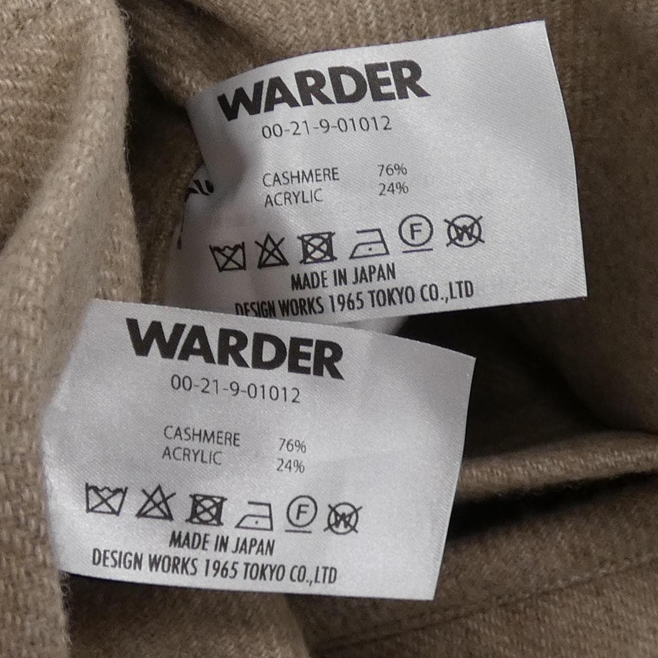 WARDER 00-21-9-01012 コート