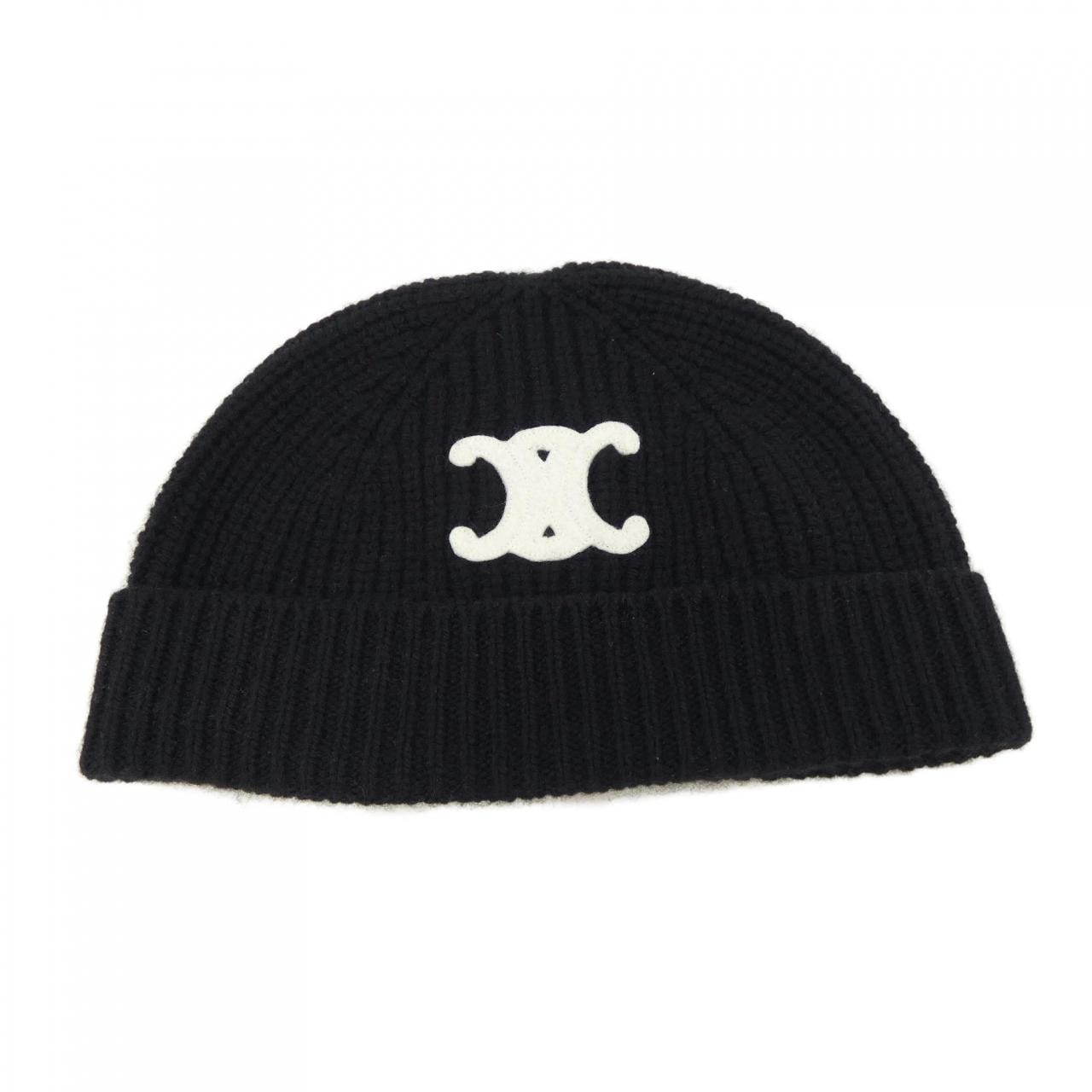セリーヌ CELINE トリオンフ 2AA32384D ニットキャップ