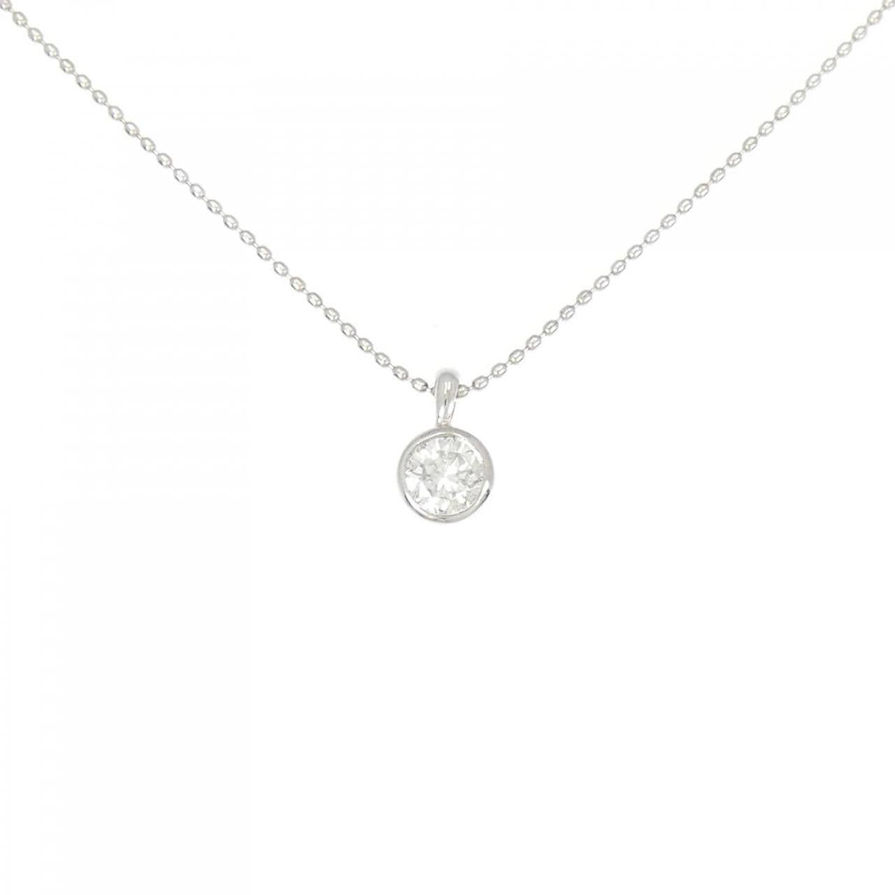 PT Solitaire Diamond Necklace 0.318CT
