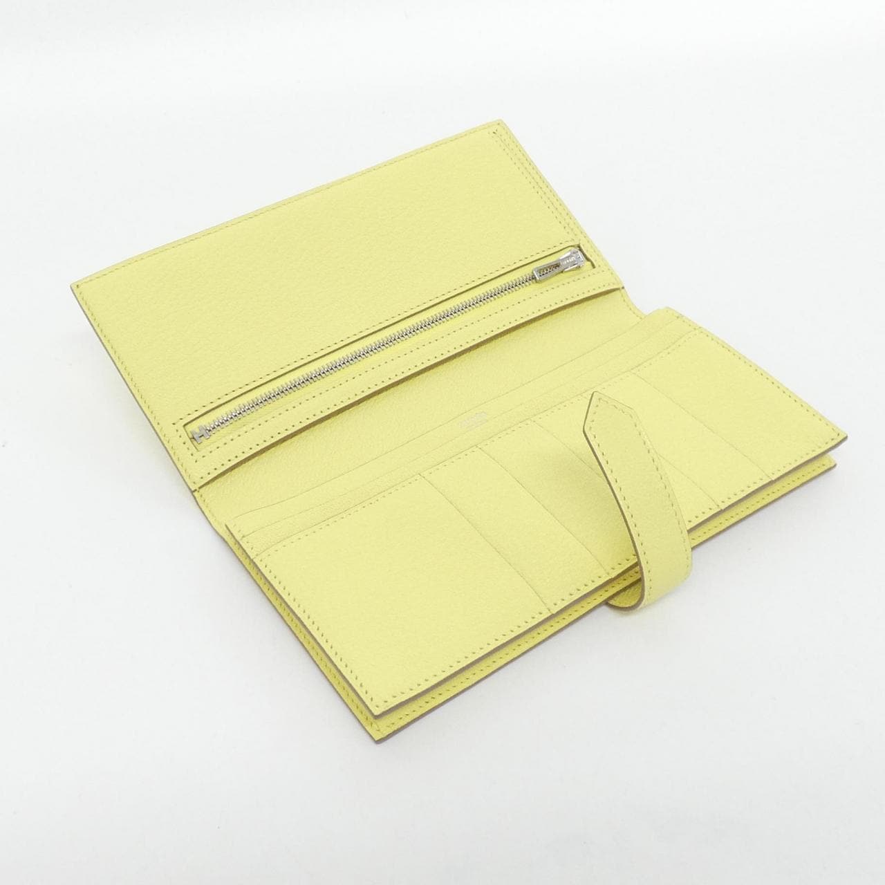 [未使用品] HERMES Bearn Soufflé 039078CK 錢包