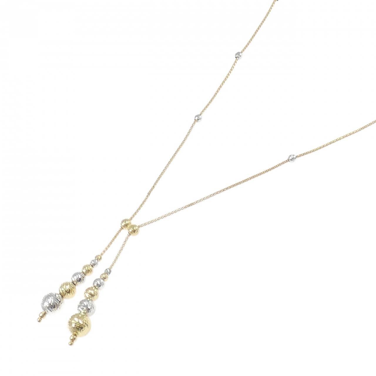 【新品】750YG/750WG ネックレス