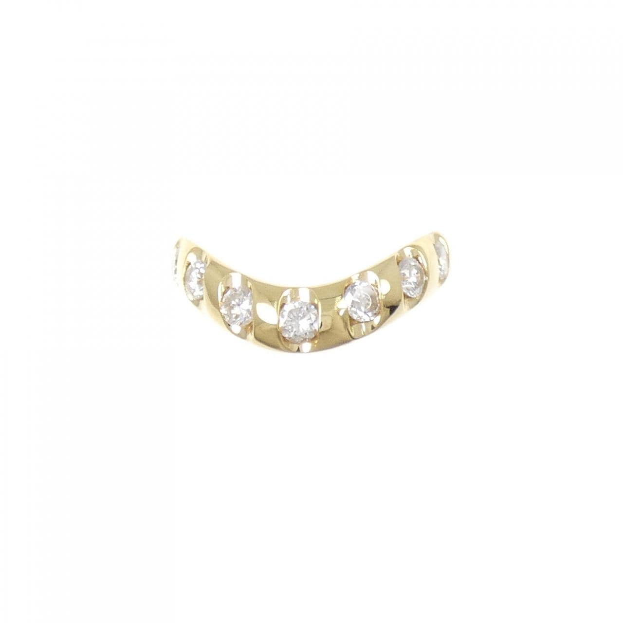 K18YG ダイヤモンド リング 0.58CT