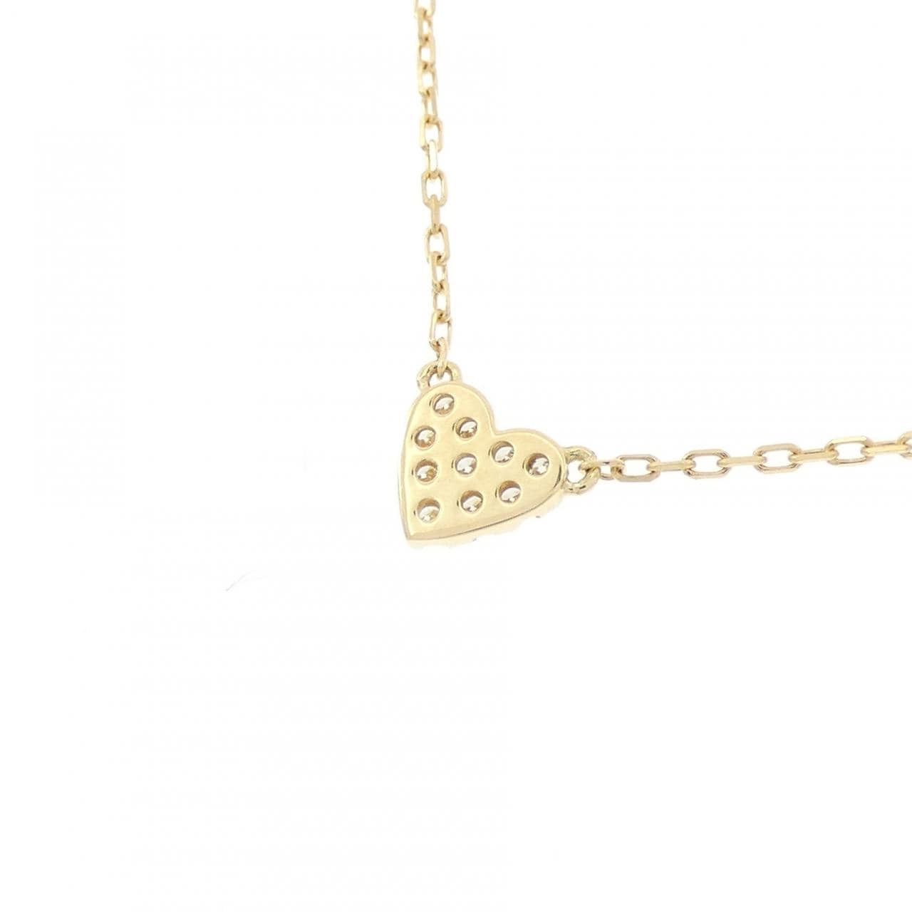 アーカー ハートパヴェ ネックレス 0.05CT
