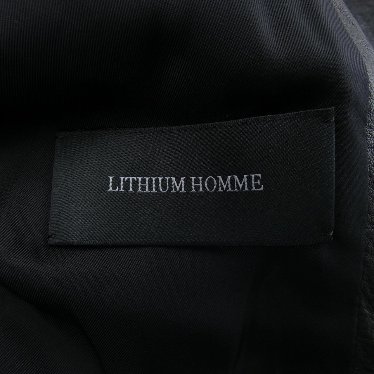 リチウムオム LITHIUM HOMME ライダースジャケット