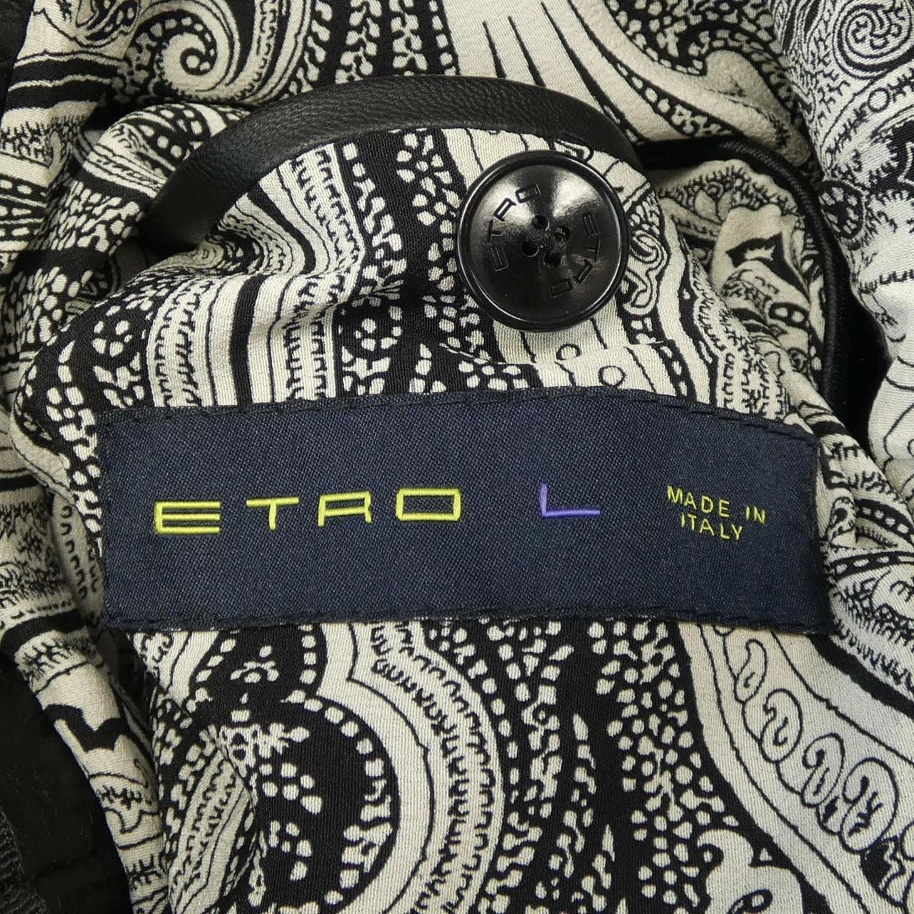 エトロ ETRO レザージャケット