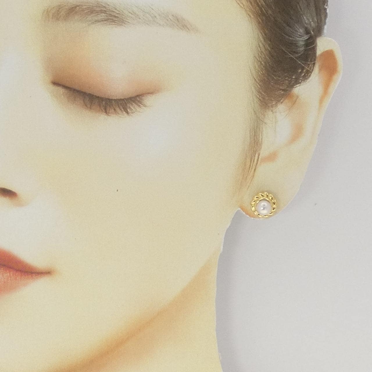 MIKIMOTO Akoya珍珠耳環 5.4 毫米