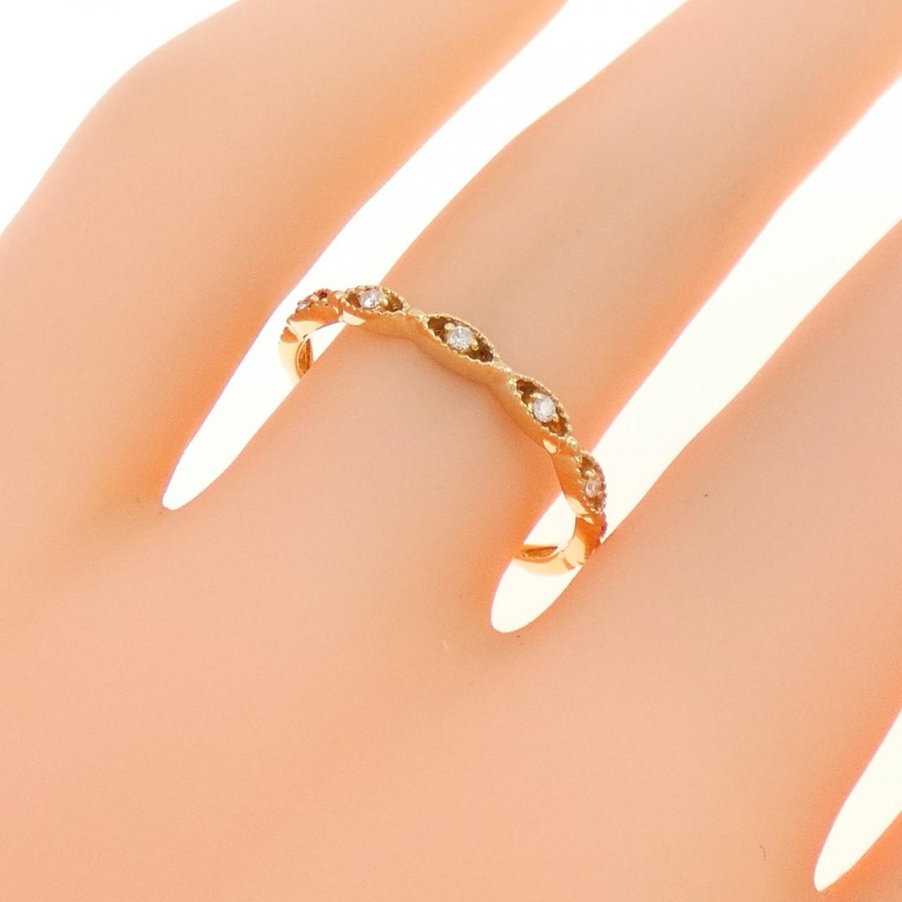 アガット ダイヤモンド リング 0.03CT