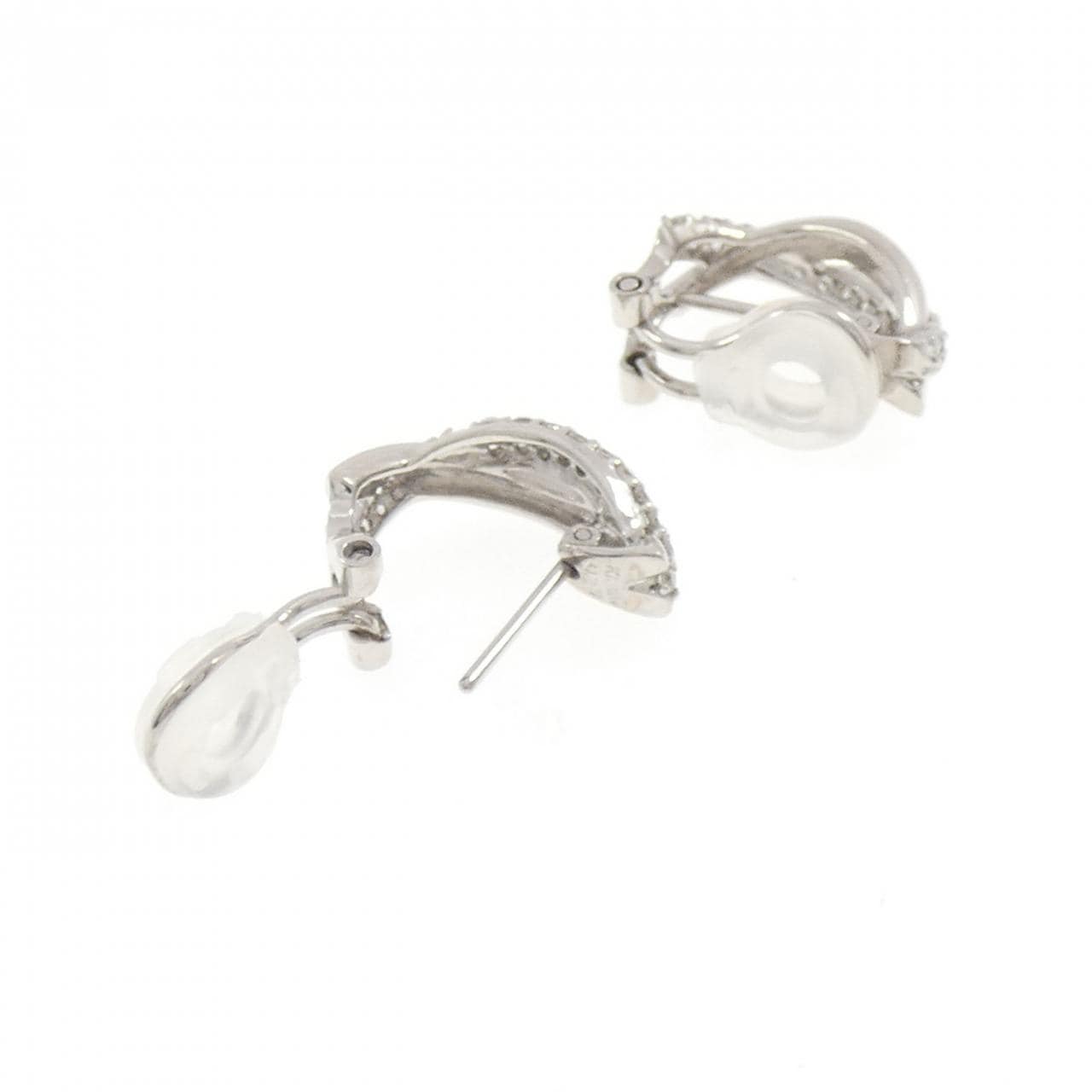 K18WG ダイヤモンド ピアス/イヤリング 0.50CT