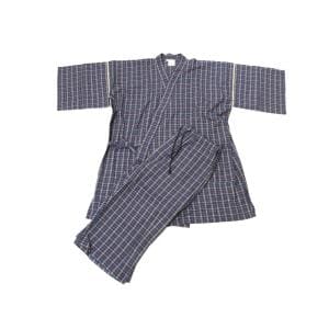 【新品】男物　甚平　久留米織　３Ｌサイズ