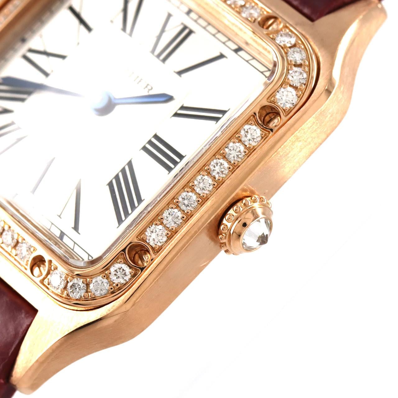 Cartier Santos-Dumont SM PG/D WJSA0017 PG/RG石英