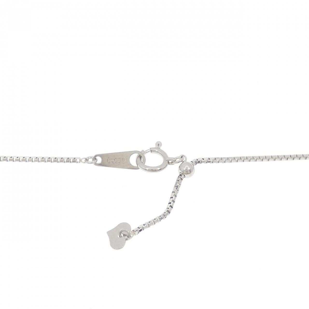 PT900/PT850 スターサファイヤ ネックレス 6.38CT