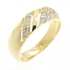 K18YG ダイヤモンド リング 0.25CT