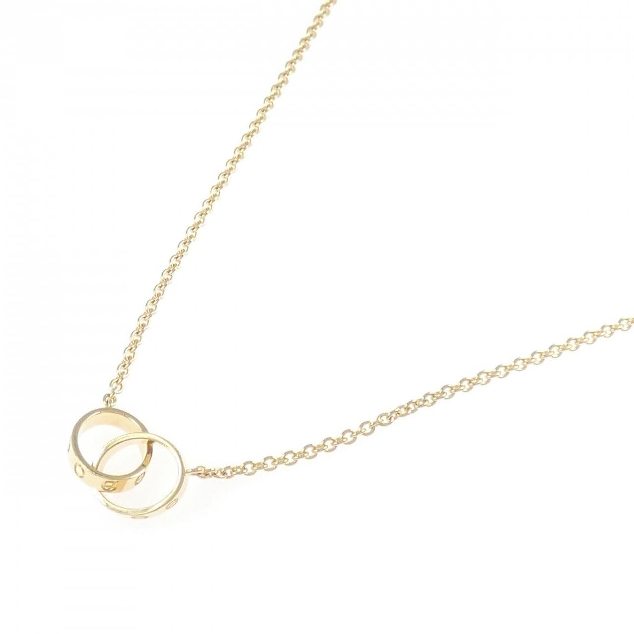 カルティエ ベビーラブ ネックレス