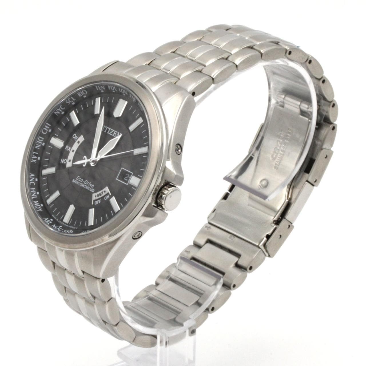 シチズン エコドライブ H145-S073545/CB0011-69L SS ソーラークォーツ