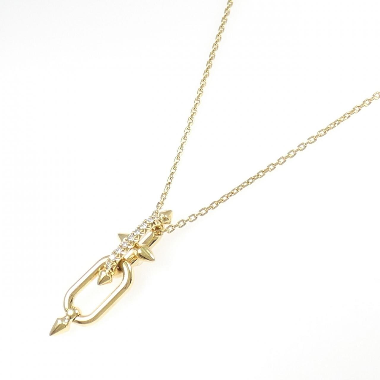 ティファニー タイタン ネックレス 0.24CT