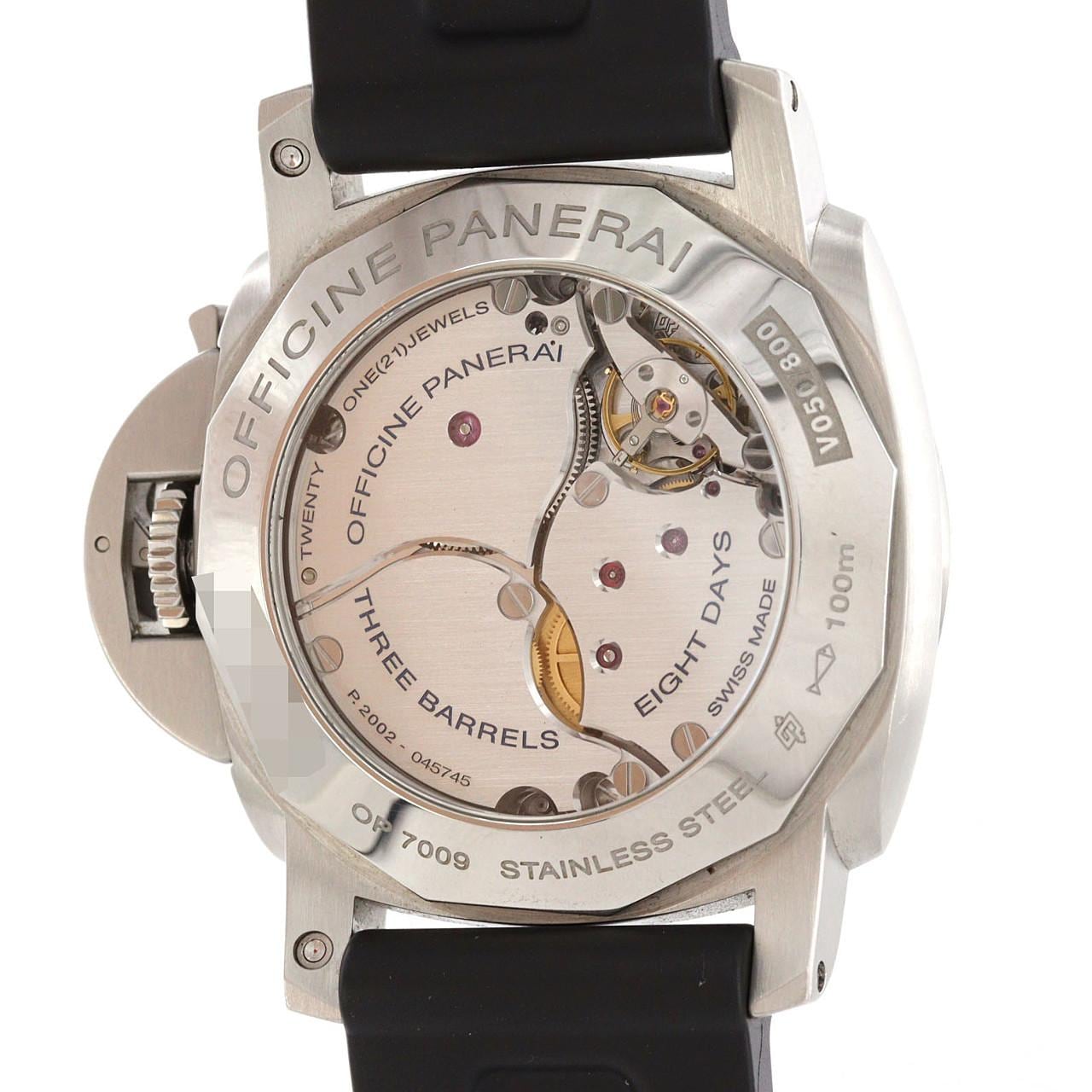 【ノーメンテナンス還元価格】パネライ ルミノール1950 8DAYS GMT PAM00233 SS 手巻