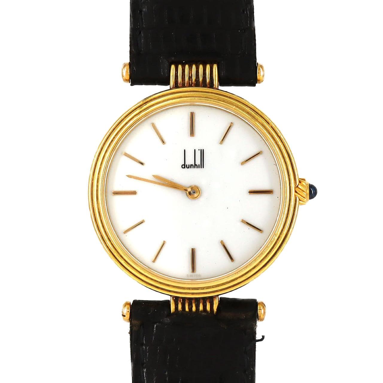 ダンヒル ラウンドケース YG YG クォーツ