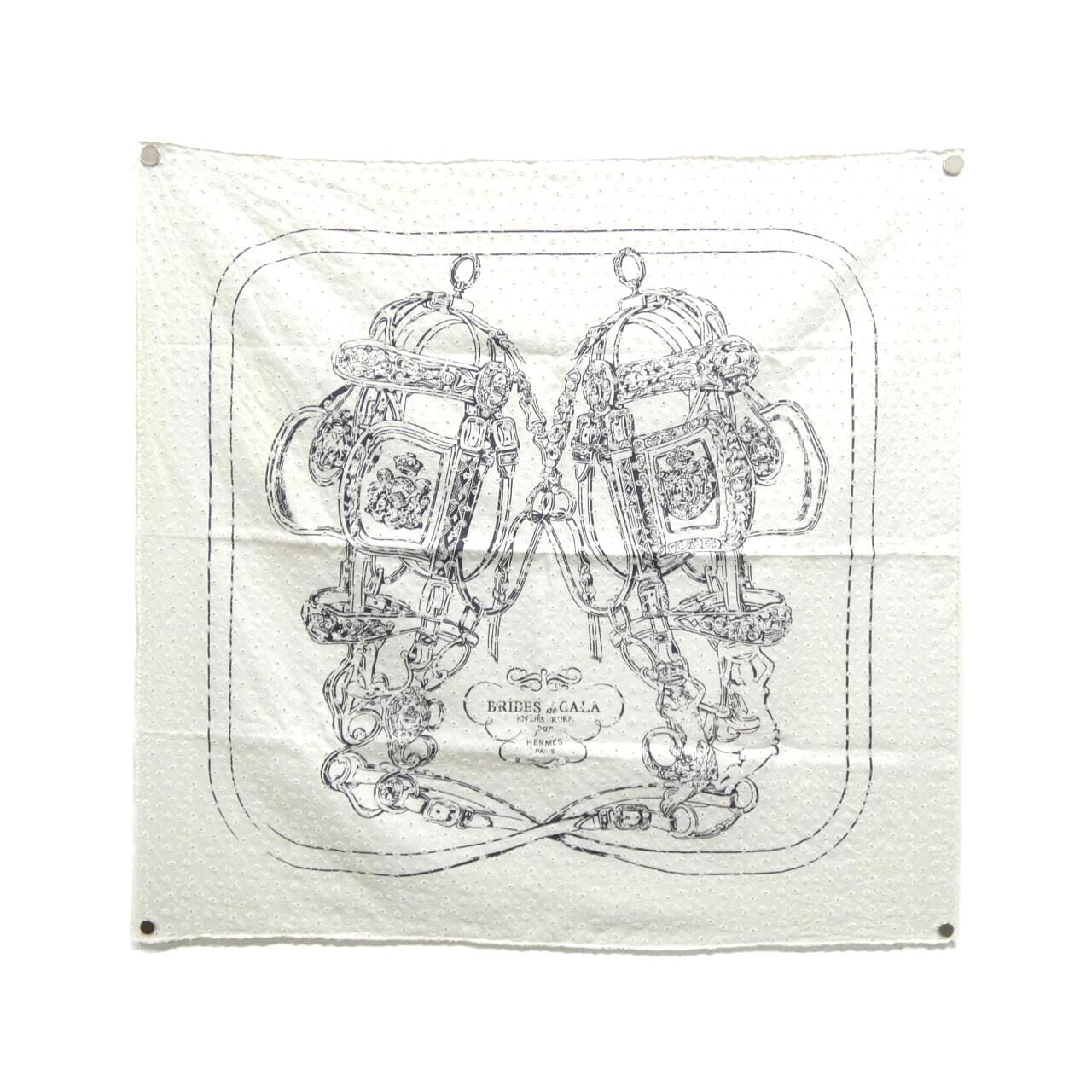 エルメス CARRE BRODERIE ANGLAISE 983529S スカーフ