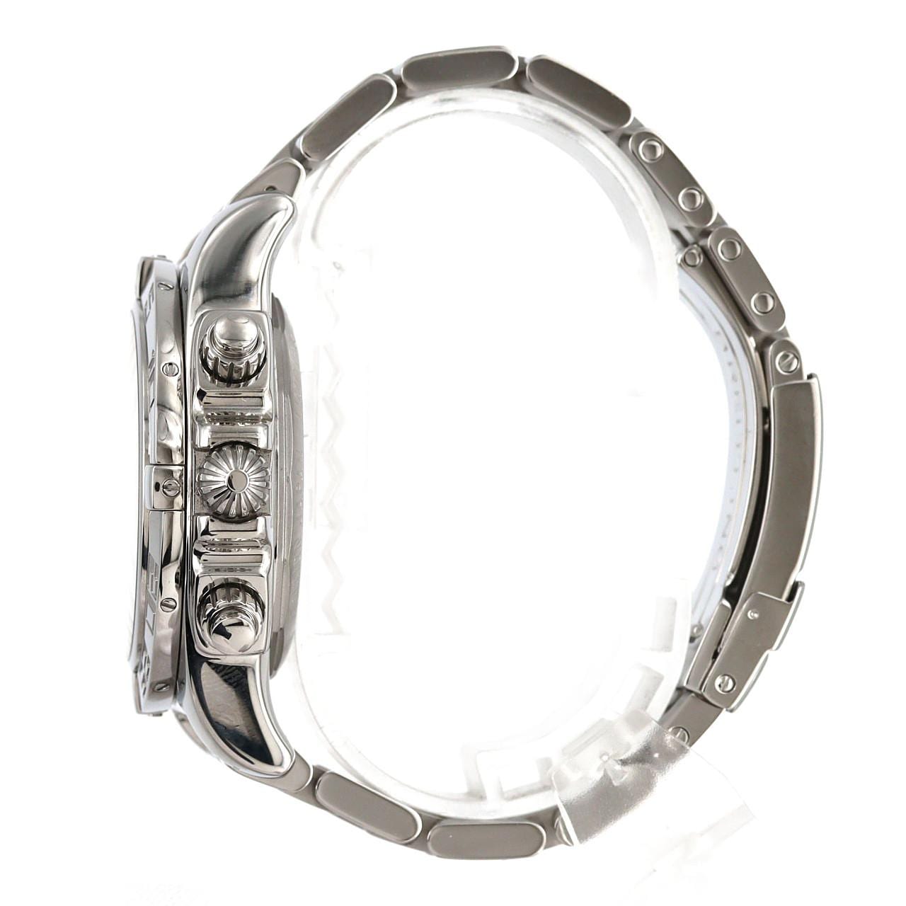 ブライトリング クロノマット44ローマンブラックMOP JAPAN LIMITED AB0111/S011BRMPA SS 自動巻