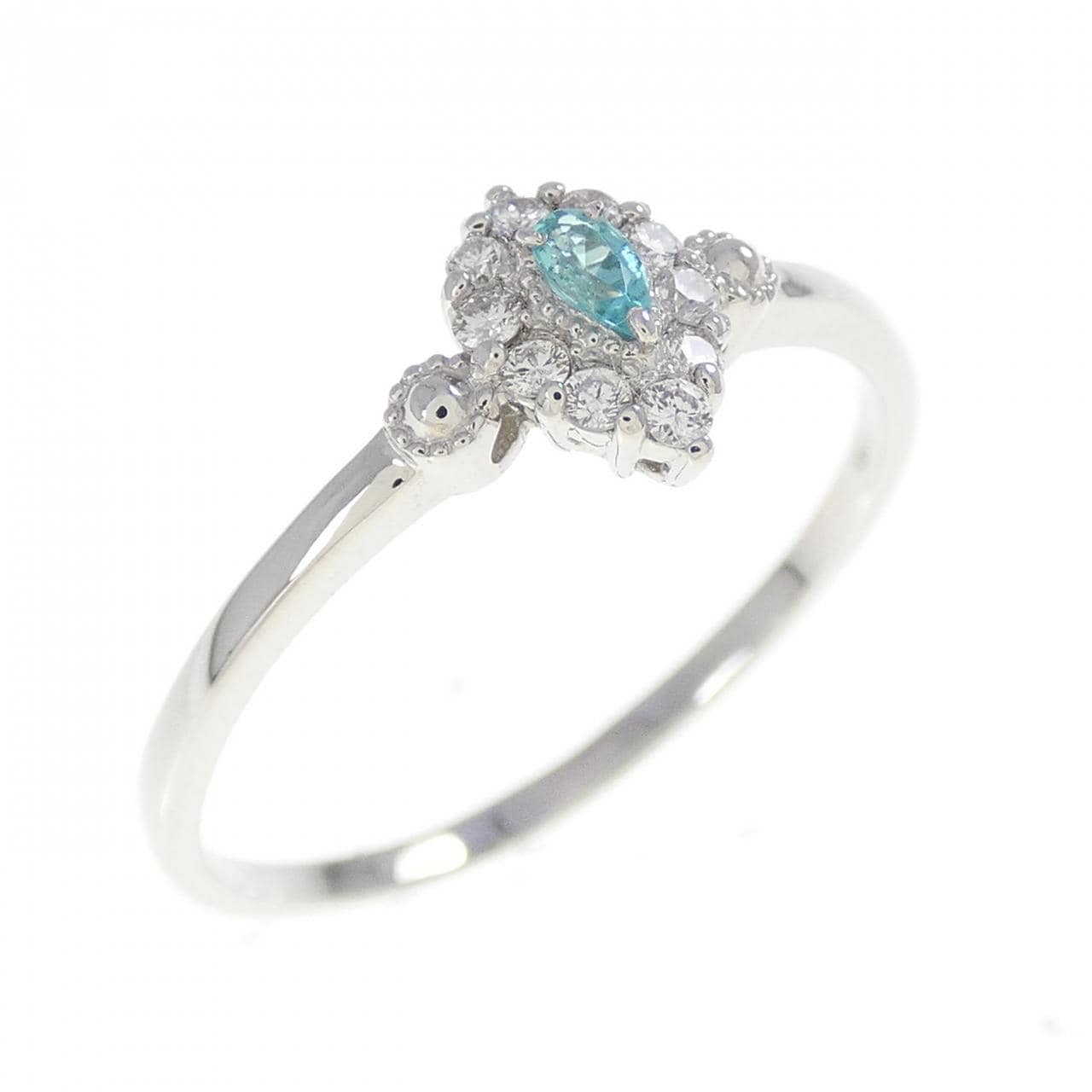 PT900 トルマリン リング 0.04CT