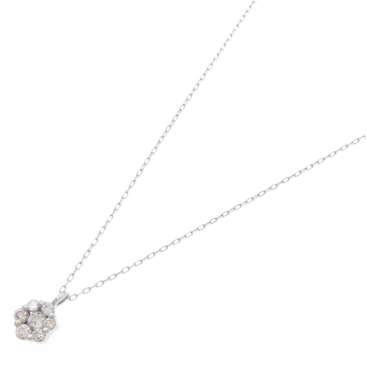 [新品] PT950/PT900鑽石項鍊 0.10CT