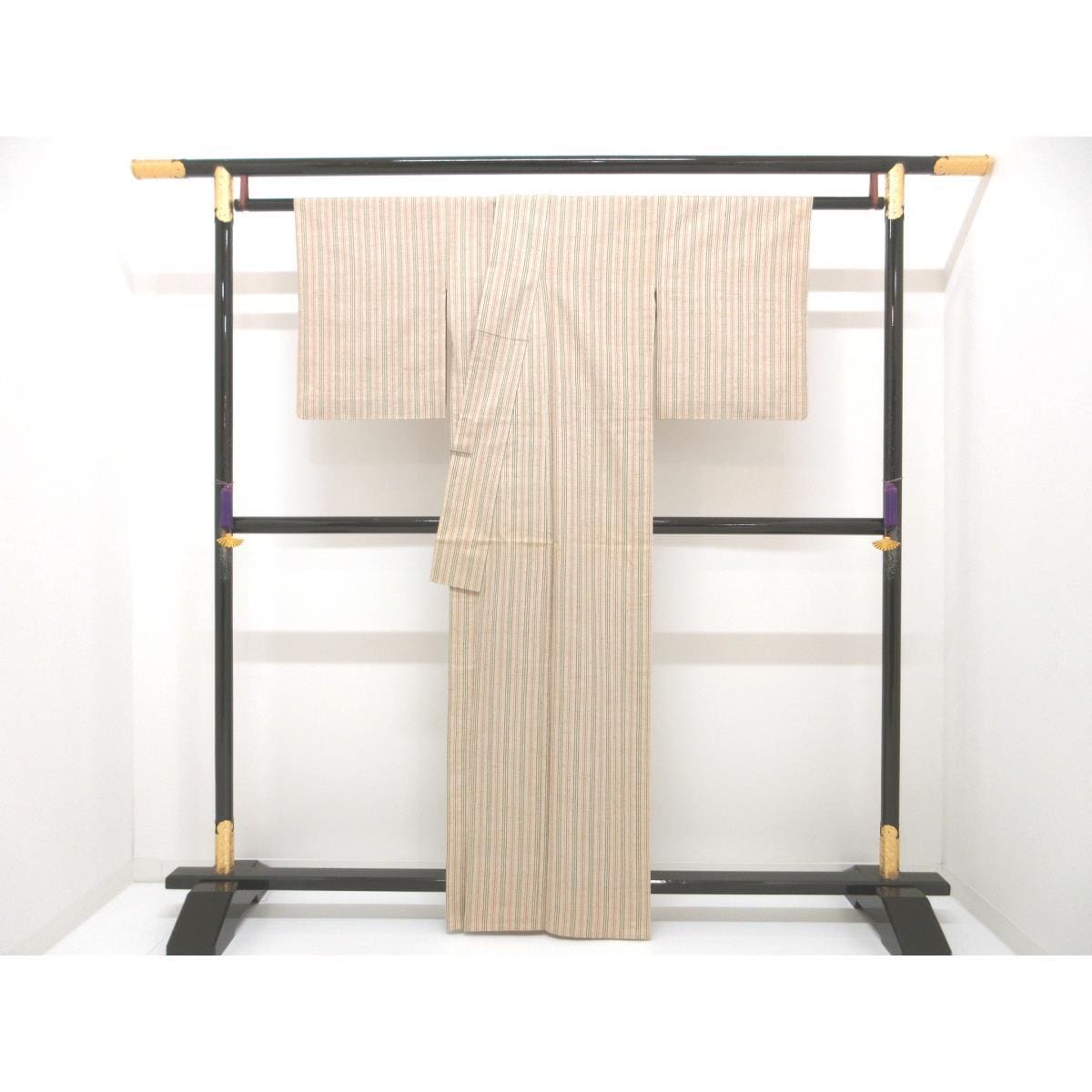 単衣　紬織