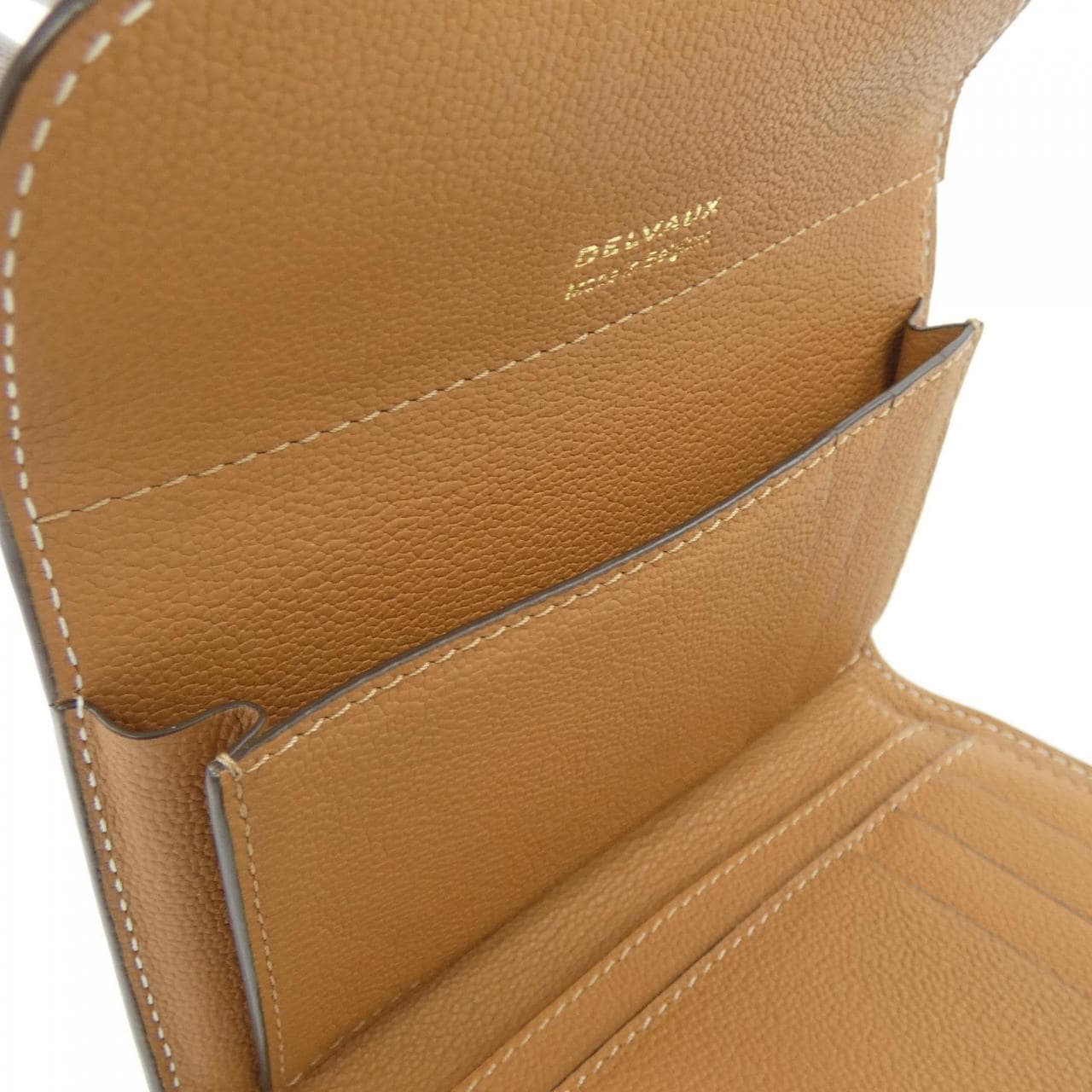 デルボー DELVAUX BRILLANT COMPACT WALLET AB0493AAU WALLET