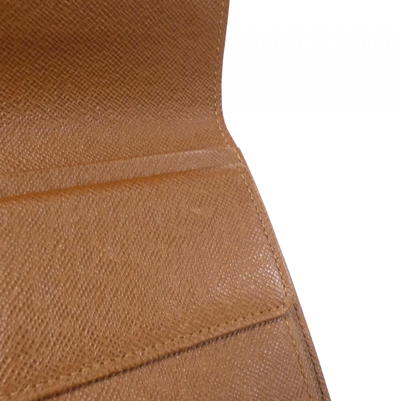 ルイヴィトン モノグラム ポルト トレゾール エテュイ シェキエ M61200 財布