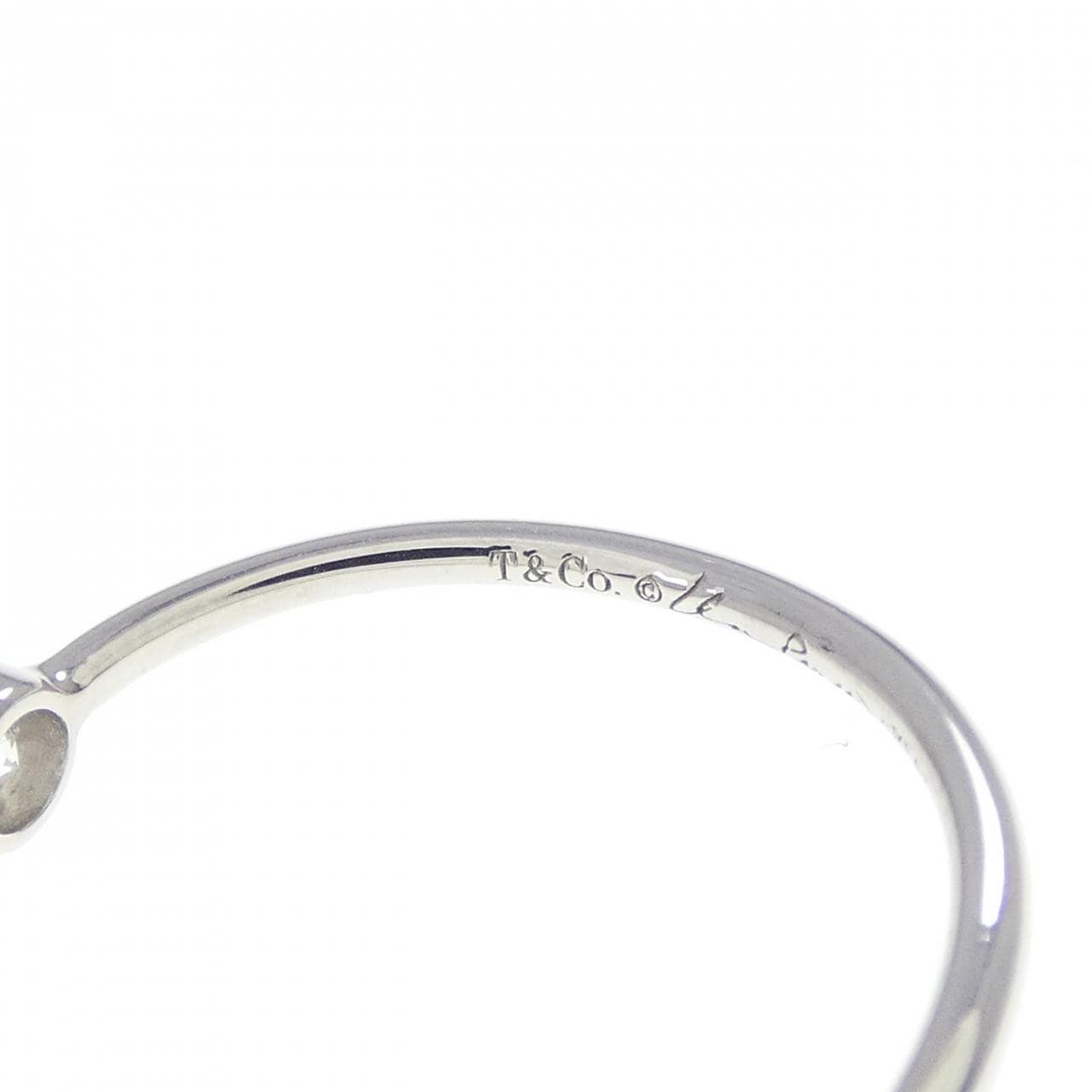 ティファニー ウェーブシングルロウ リング