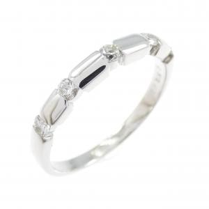 K18WG ダイヤモンド リング