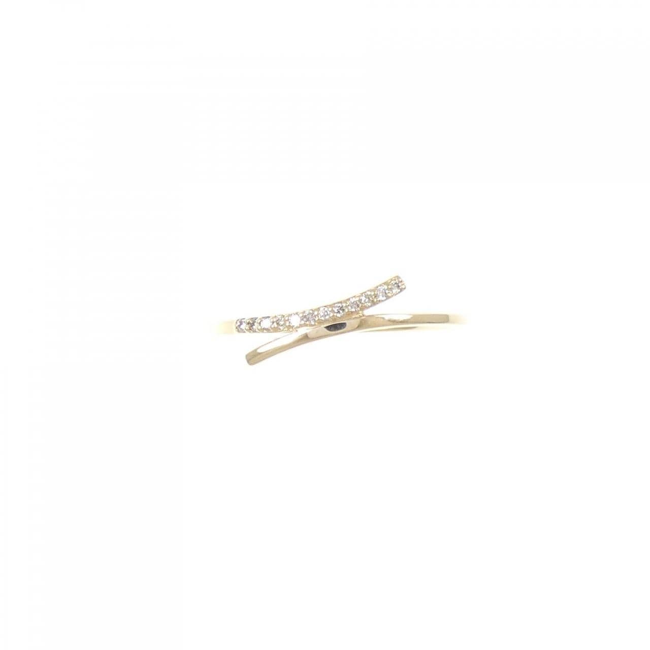 ジュエッテ K10YG リング 0.03CT