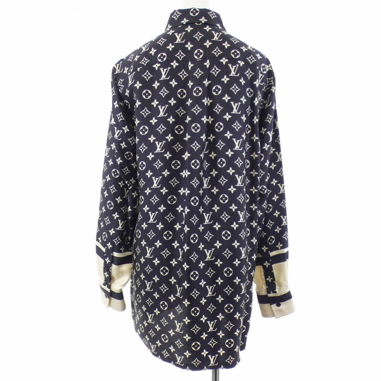 ルイヴィトン LOUIS VUITTON ストライプアクセントモノグラム FNTO89TR0 シャツ