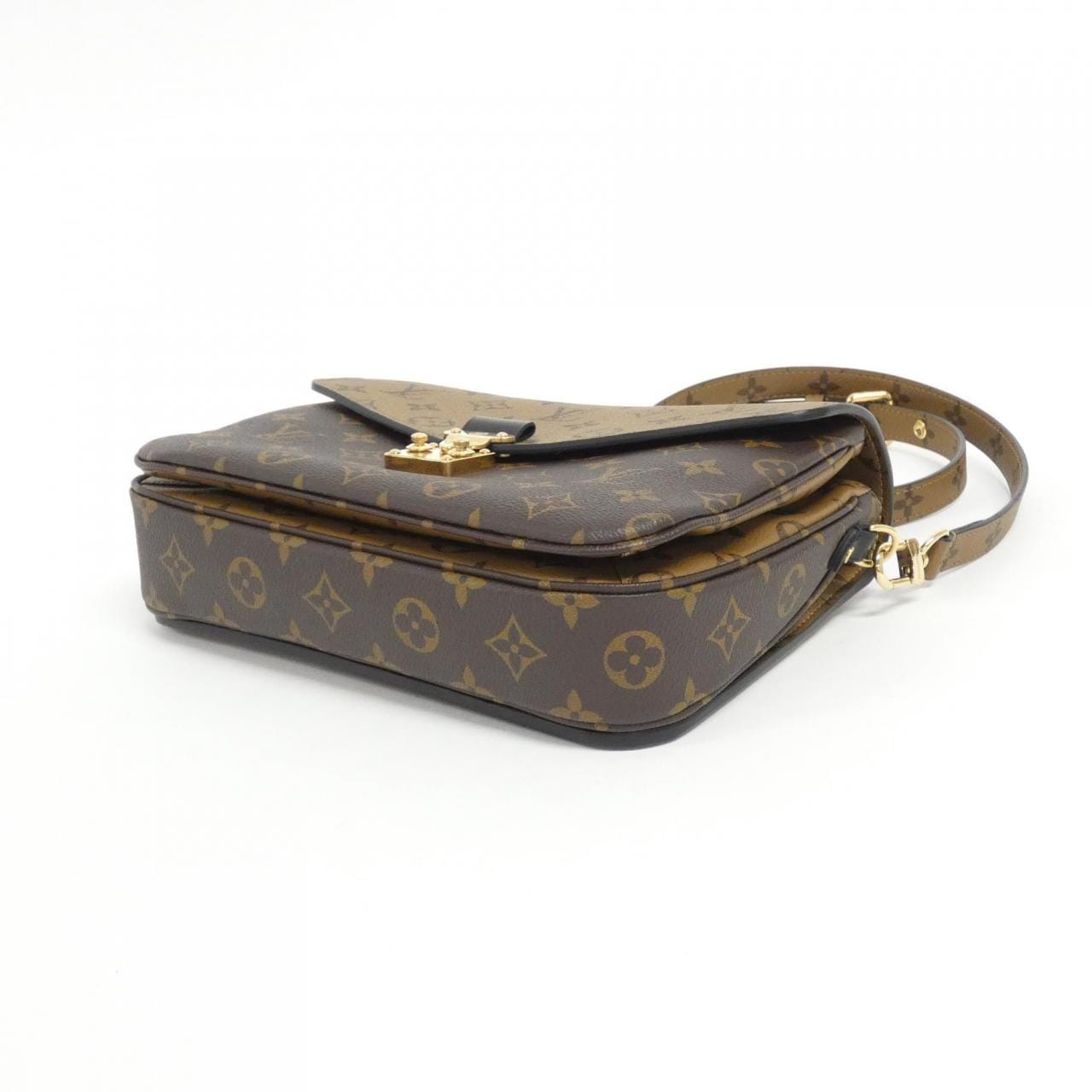 LOUIS VUITTON Monogram Reverse Pochette Metis 中型包 M44876