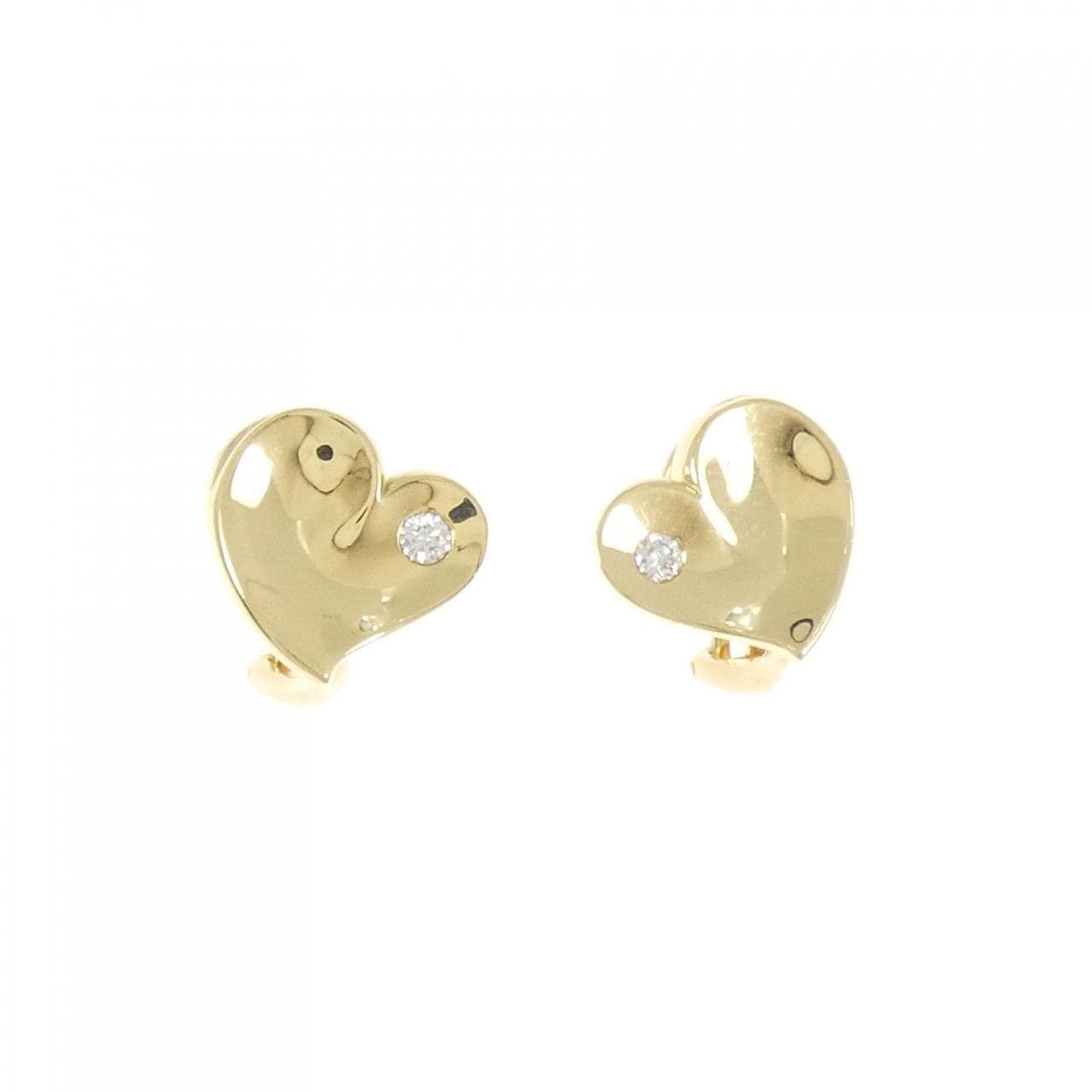 ミキモト ダイヤモンド ピアス 0.08CT