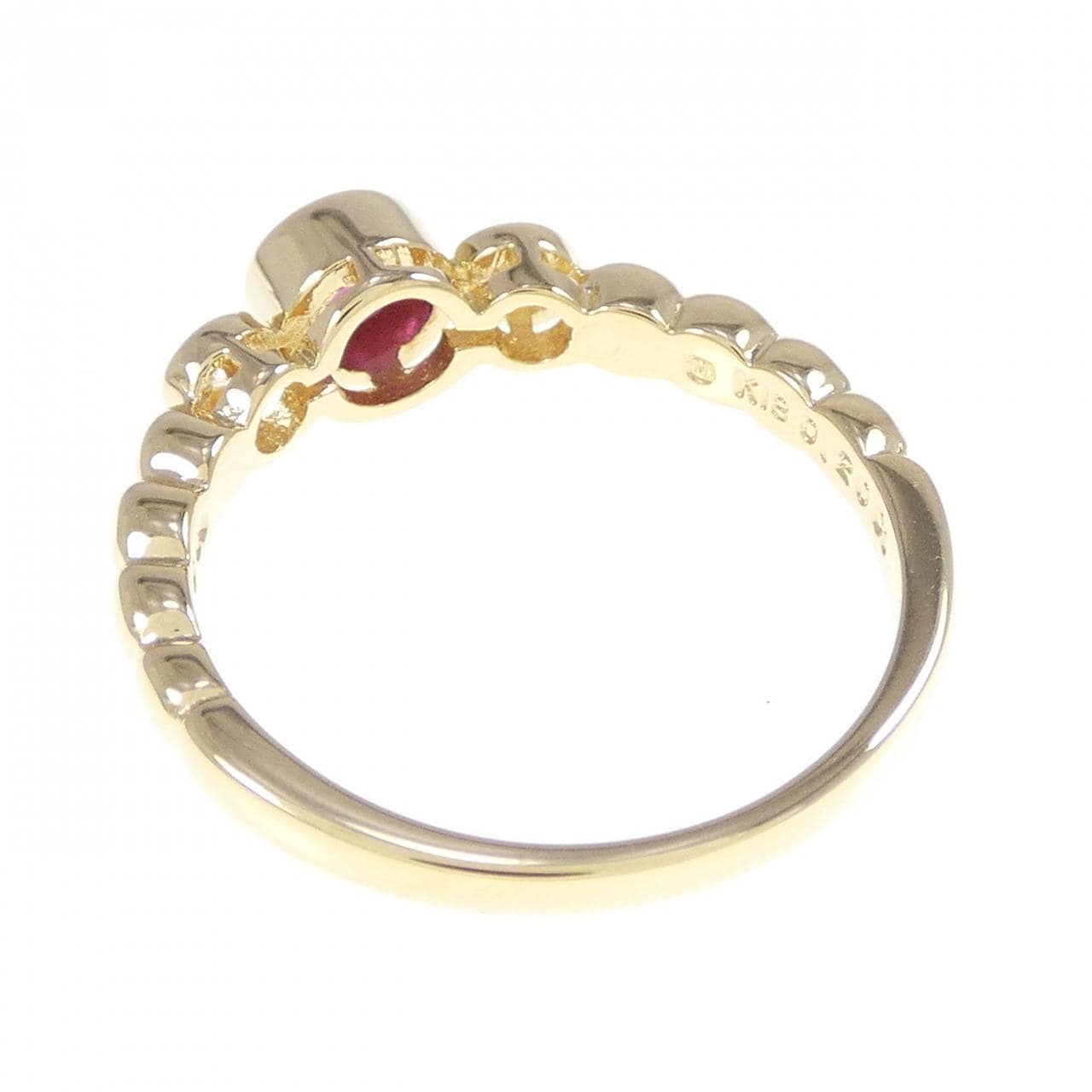 ミキモト ルビー リング 0.20CT