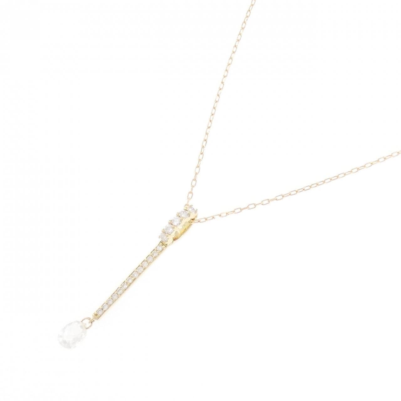 K18YG ダイヤモンド ネックレス 0.82CT