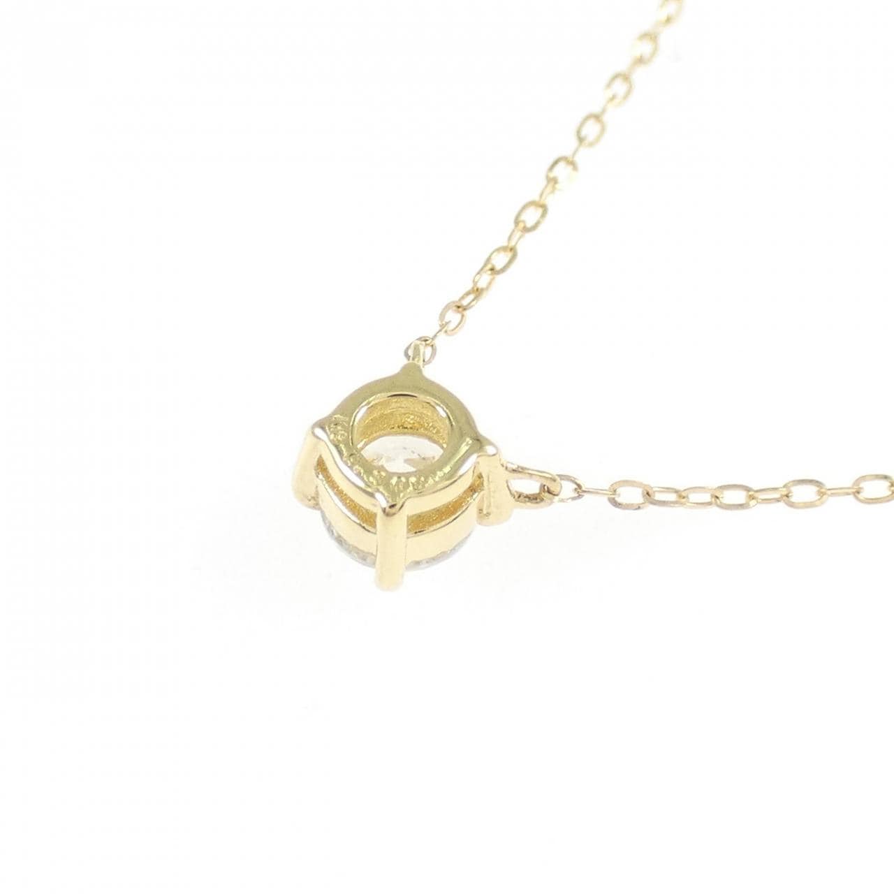K18YG ダイヤモンド ネックレス 0.309CT H SI2 Good