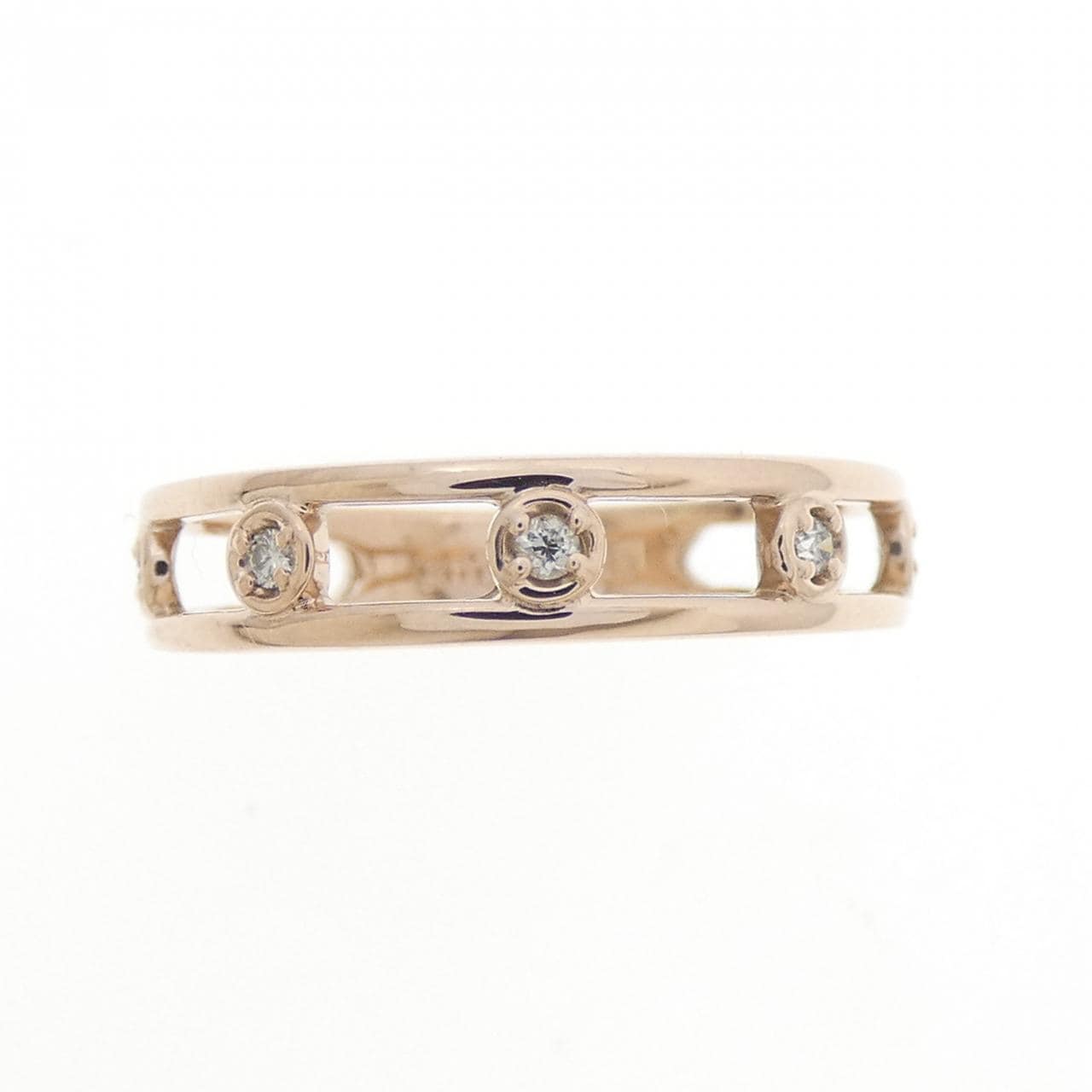 K10PG ダイヤモンド リング 0.05CT