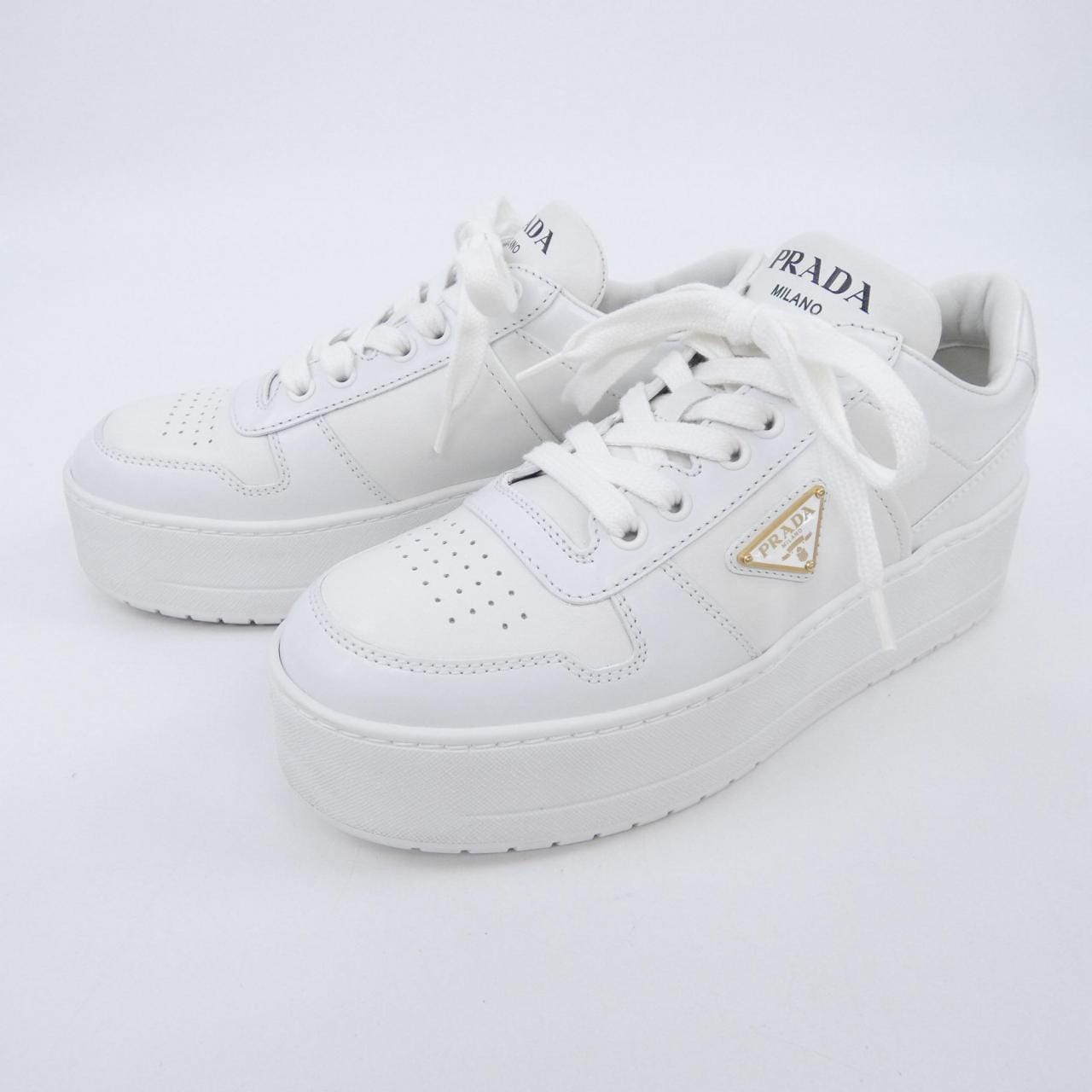 プラダ PRADA トライアングルロゴ ダウンタウン ボールド 1E792M スニーカー