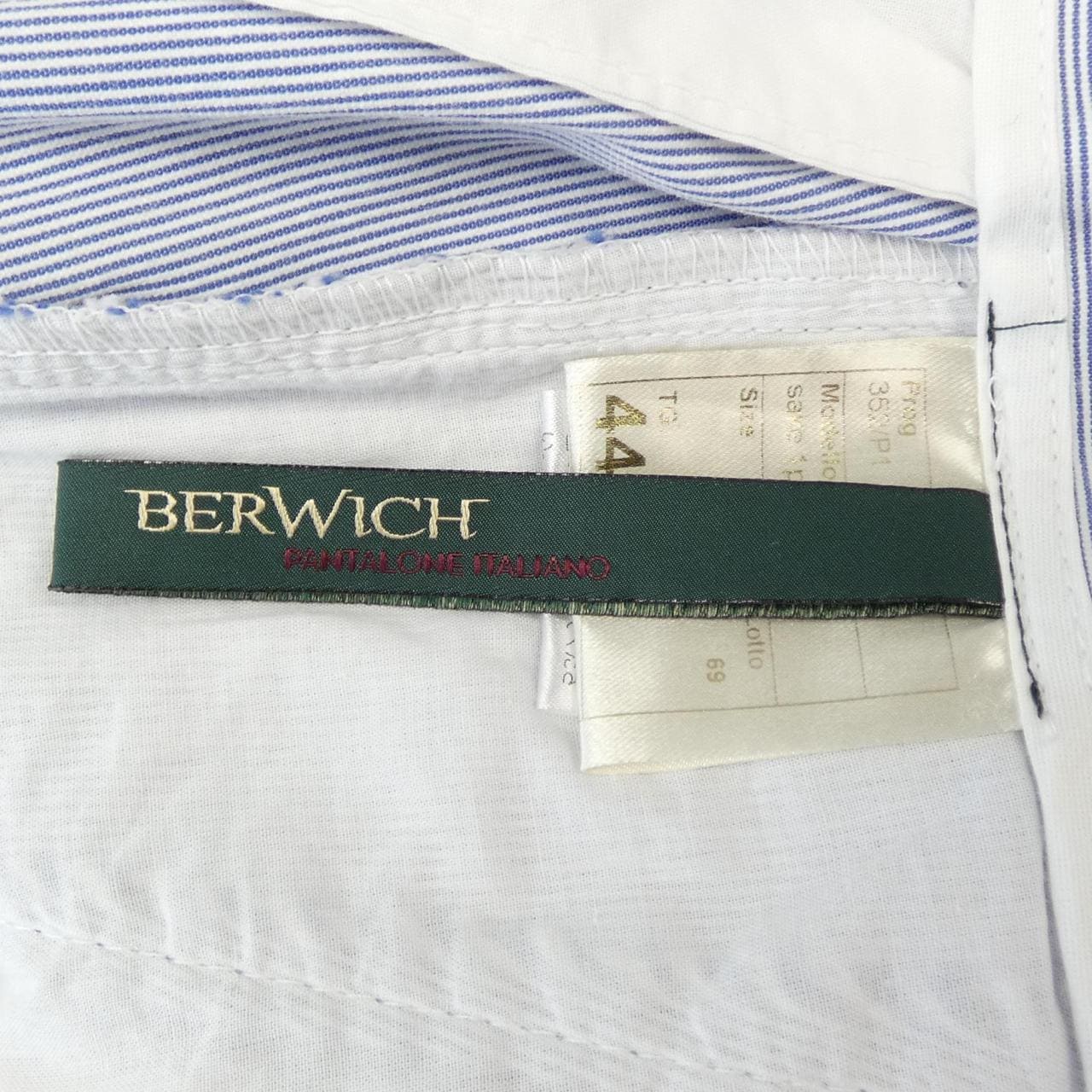 ベルウィッチ BERWICH 352/P1 パンツ