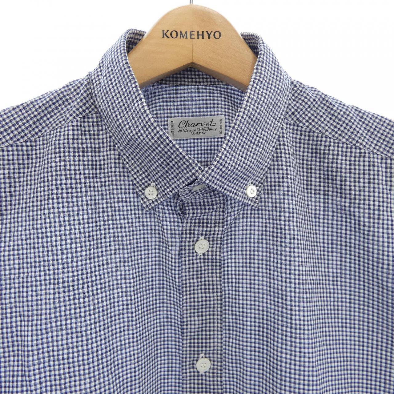 シャルベ CHARVET S／Sシャツ