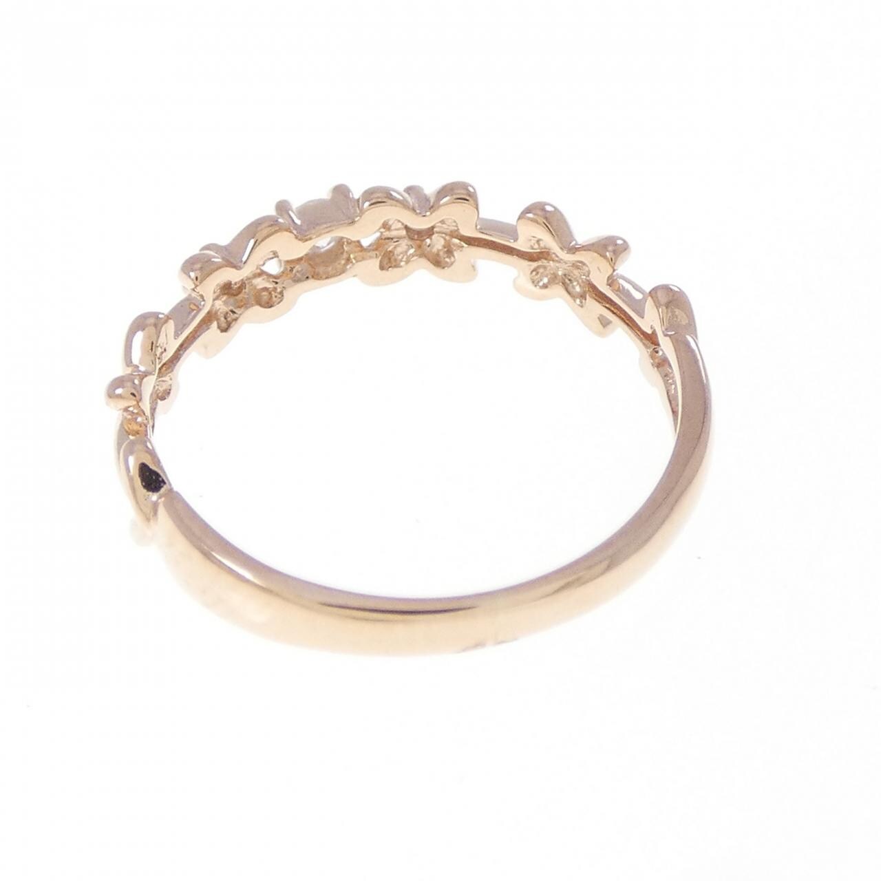 K10PG ダイヤモンド ピンキーリング