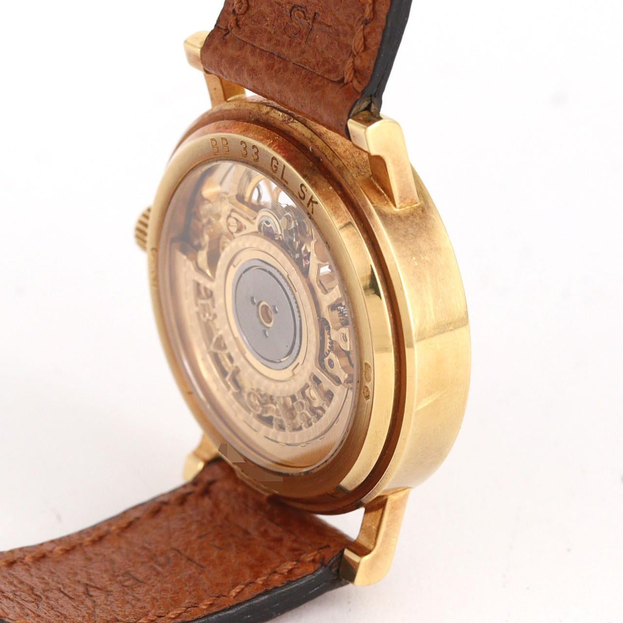 【ノーメンテナンス還元価格】ブルガリ ブルガリブルガリスケルトン YG BB33GLSK YG 自動巻