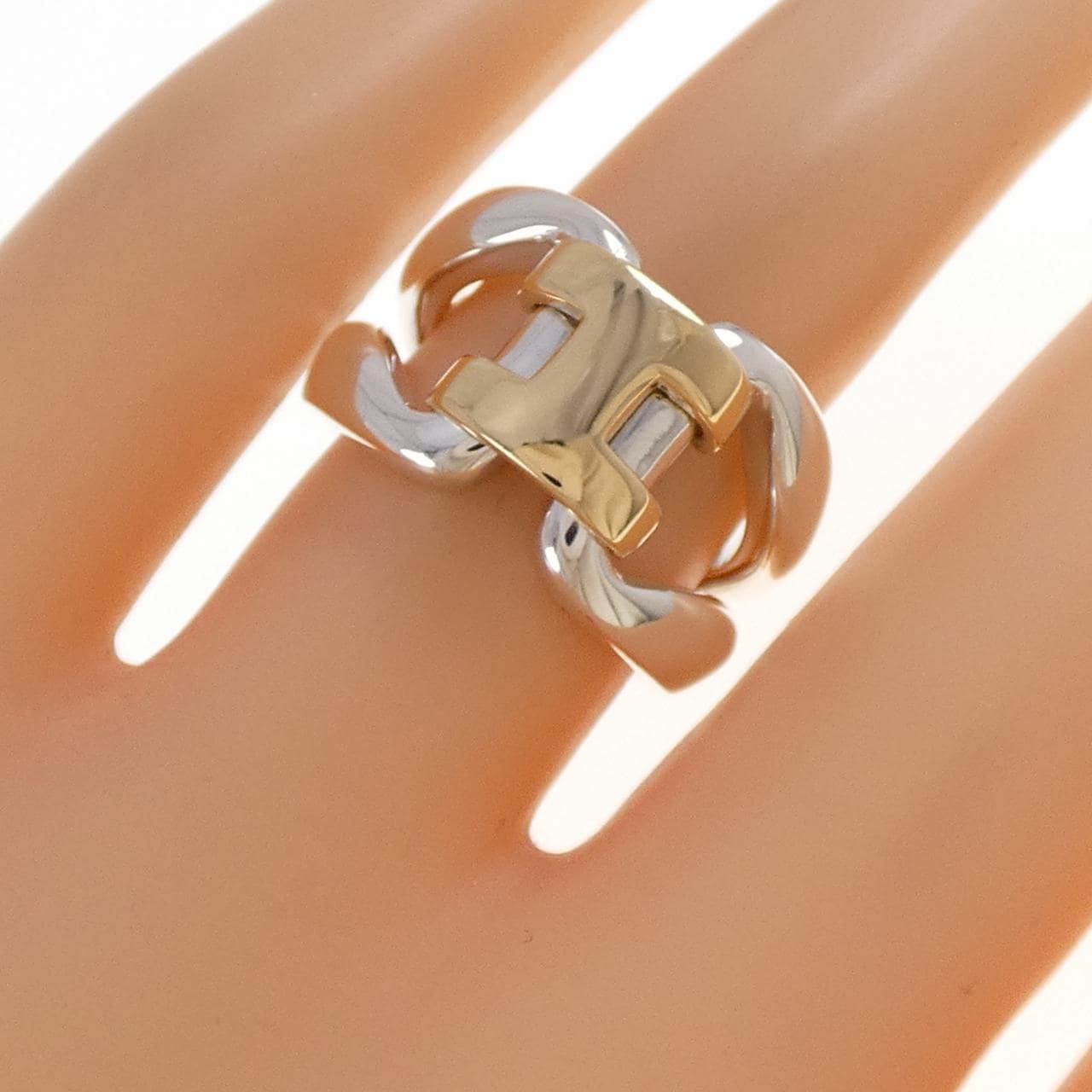 【ヴィンテージ】エルメス ヒストリー リング