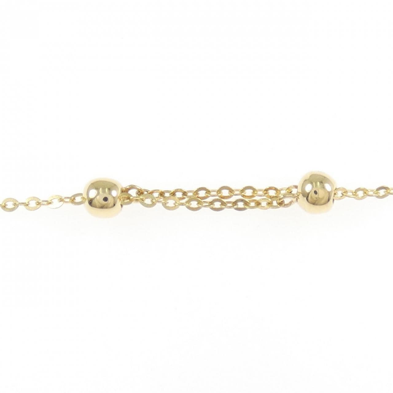 K18YG ダイヤモンド ネックレス 0.20CT