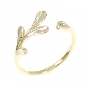 K18YG ダイヤモンド リング 0.03CT
