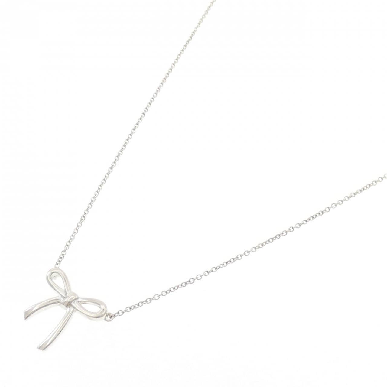 ティファニー ボウ ネックレス