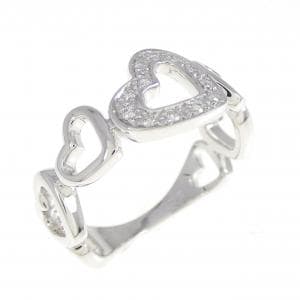 ポンテヴェキオ ハート ダイヤモンド リング 0.06CT
