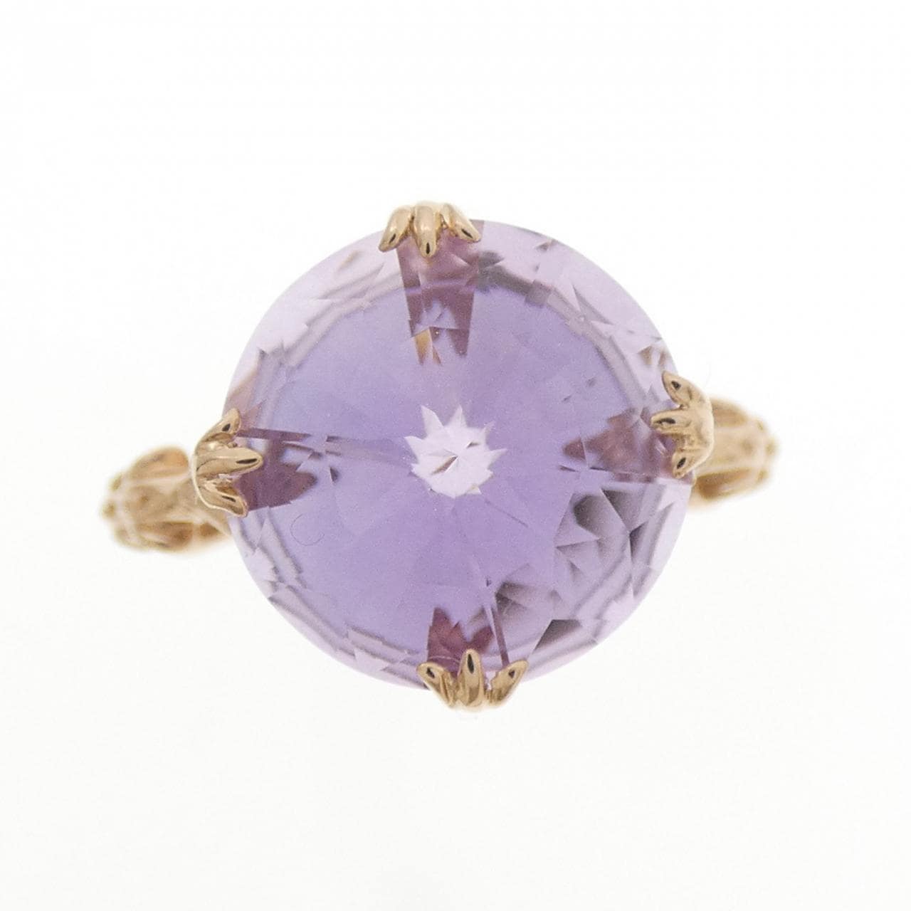 K18PG アメジスト リング
